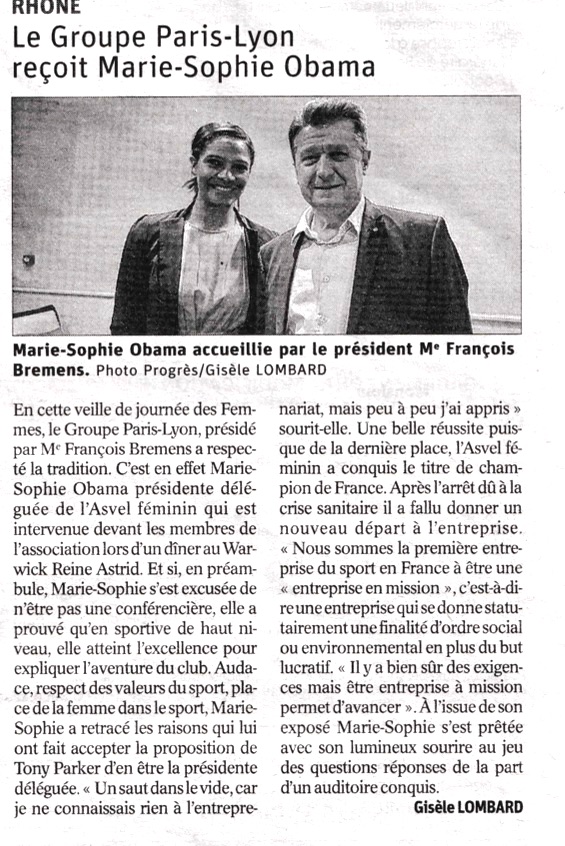 LE PROGRES 7 MARS 22